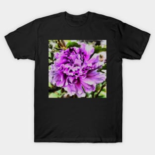 Stocksom Textured Hybiscus T-Shirt